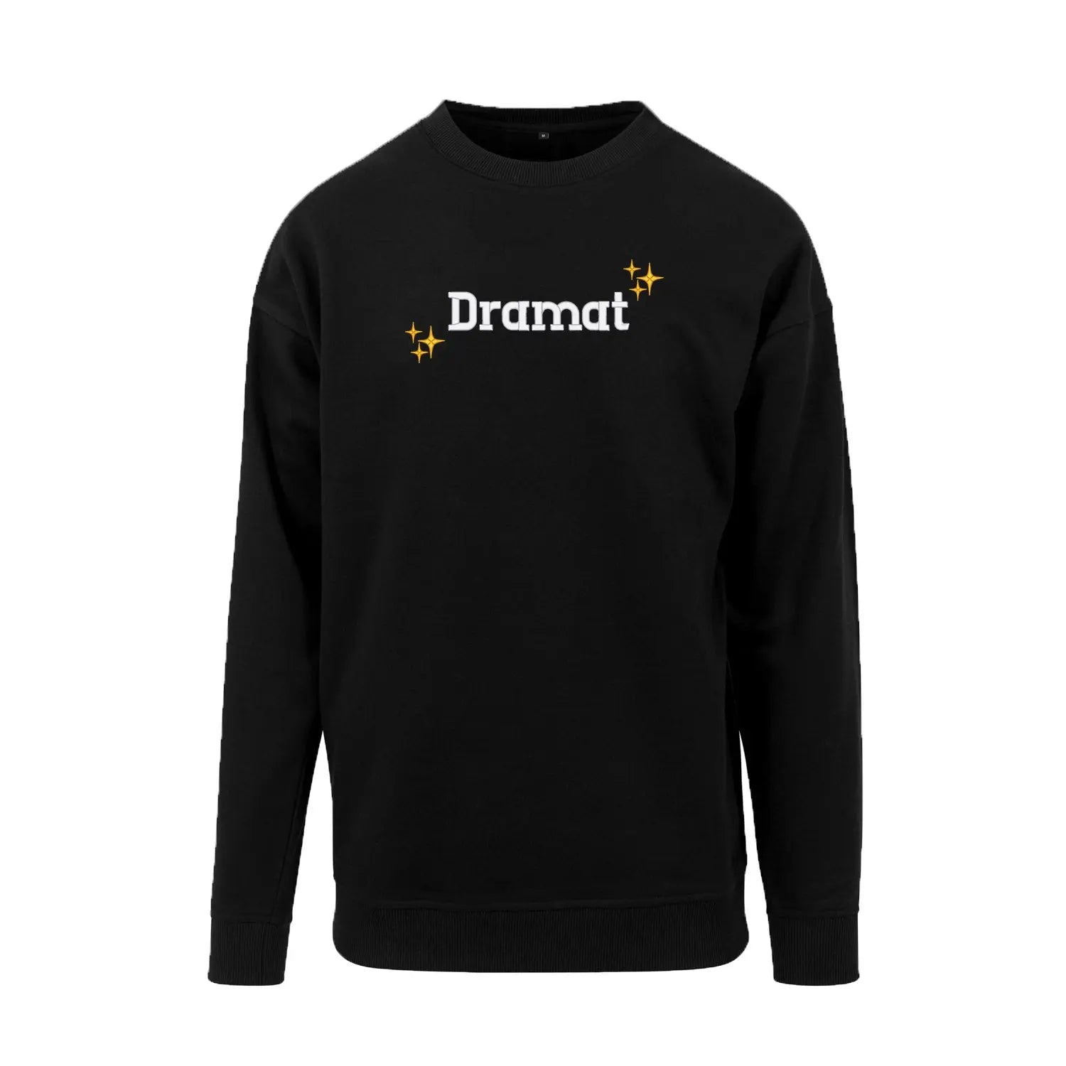 Bluza bez kaptura „Dramat” – Haft 3D, Styl i Życiowy Realizm Haft z radości
