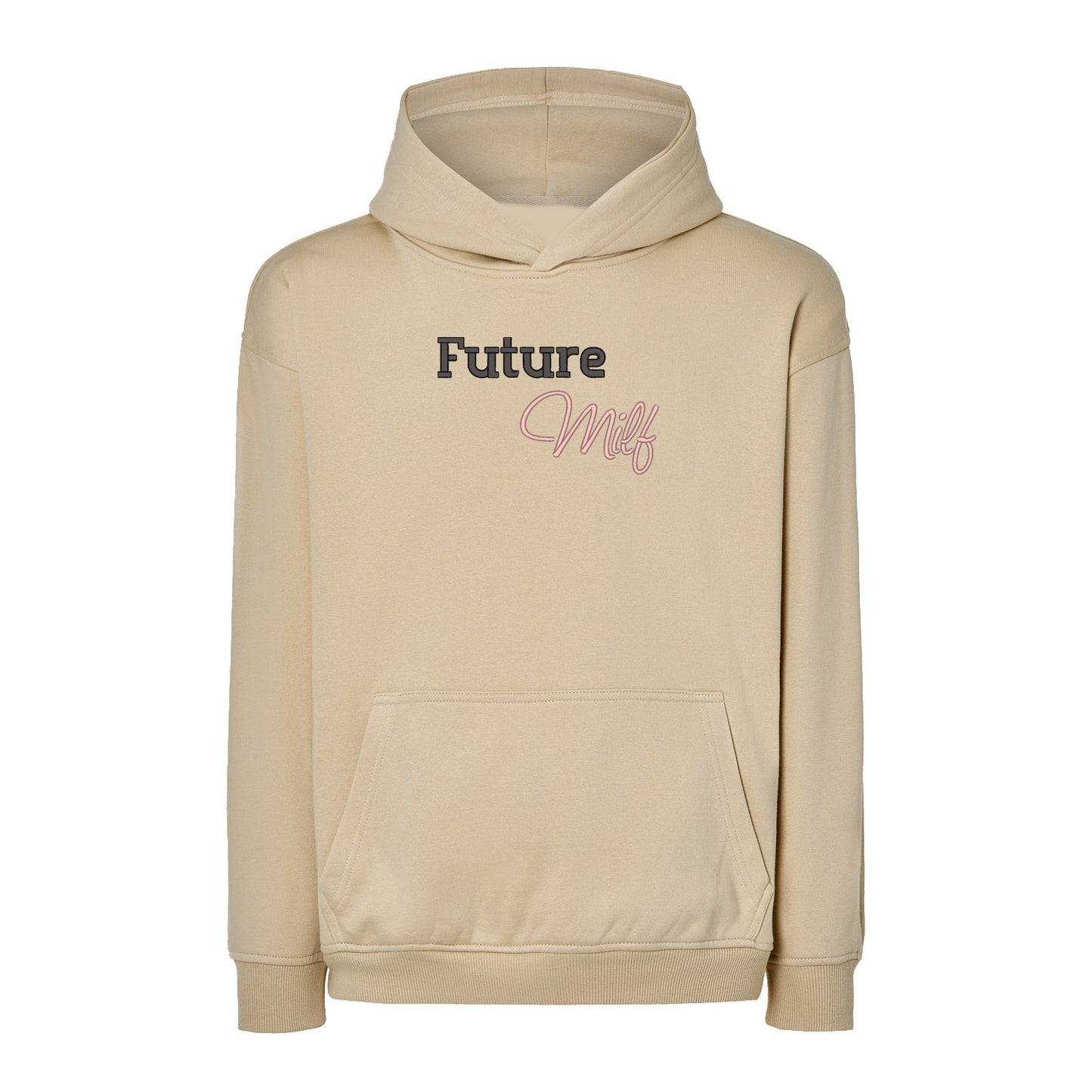 Bluza oversize „Future MILF” – Haft 3D, Styl i Pewność Siebie