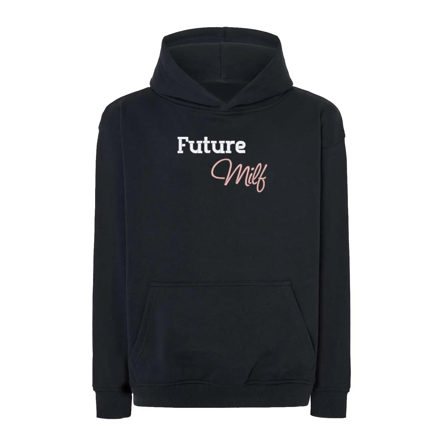Bluza oversize „Future MILF” – Haft 3D, Styl i Pewność Siebie Haft z radości