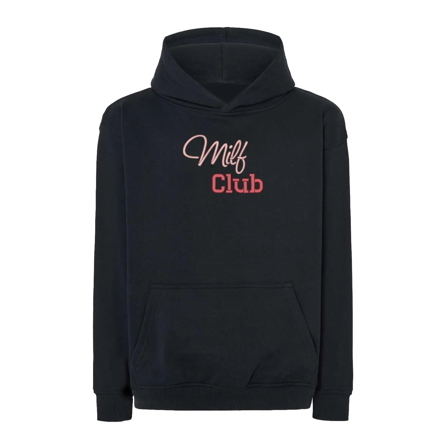 Bluza oversize „Milf Club” – Haft 3D, Styl i Pewność Siebie Haft z radości