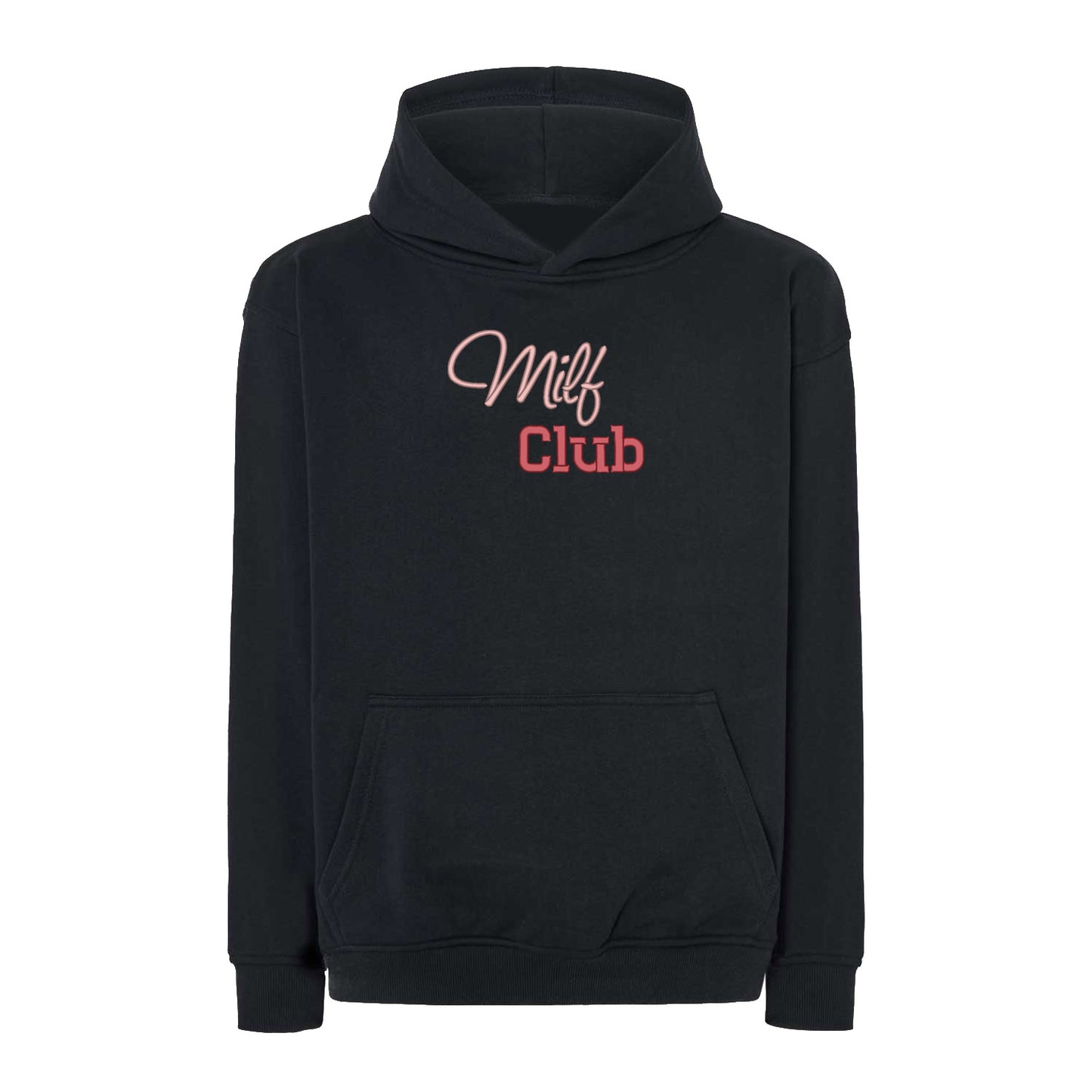 Bluza oversize „Milf Club” – Haft 3D, Styl i Pewność Siebie