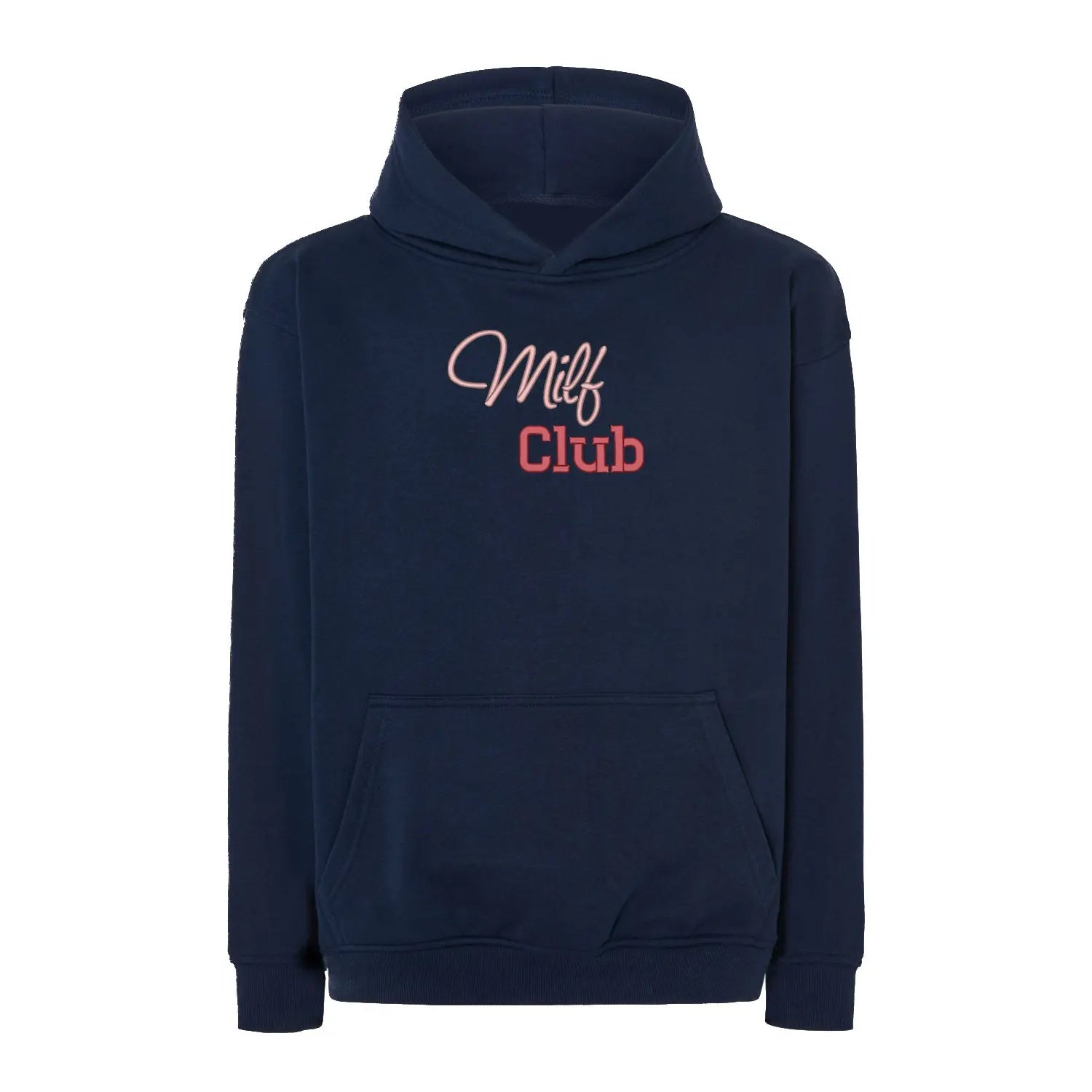 Bluza oversize „Milf Club” – Haft 3D, Styl i Pewność Siebie Haft z radości