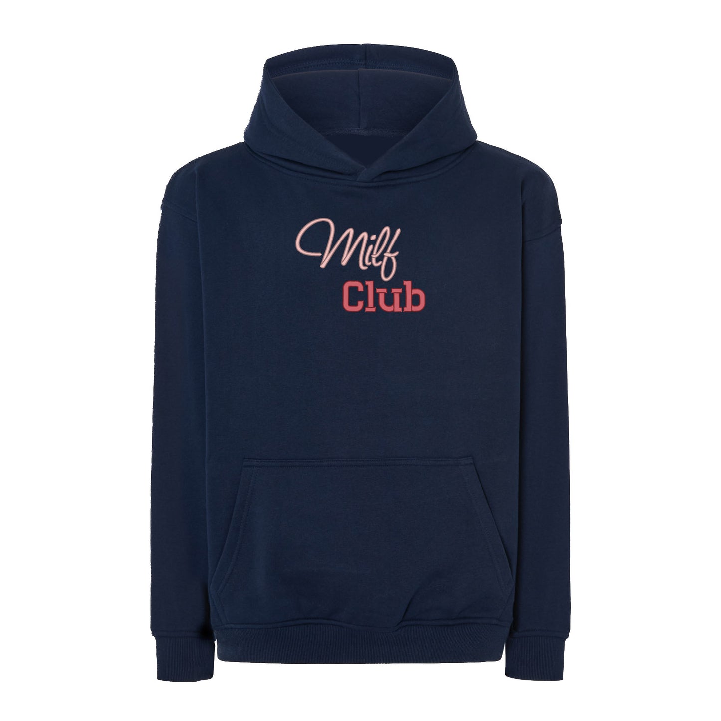 Bluza oversize „Milf Club” – Haft 3D, Styl i Pewność Siebie