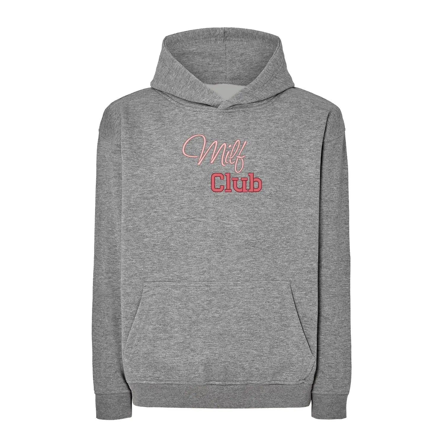 Bluza oversize „Milf Club” – Haft 3D, Styl i Pewność Siebie Haft z radości