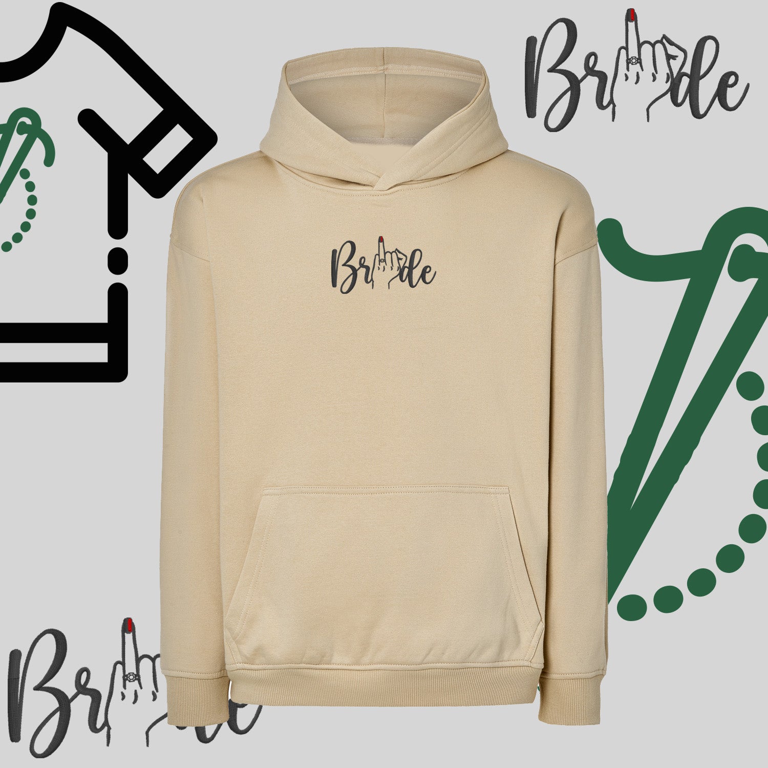 Bluza oversize z kapturem 