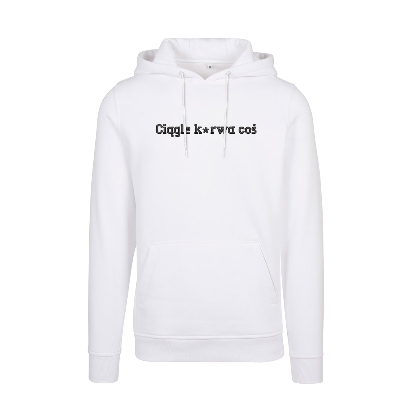 Bluza z kapturem „Ciągle k*rwa coś” – Haft 3D, Styl i Życiowy Realizm