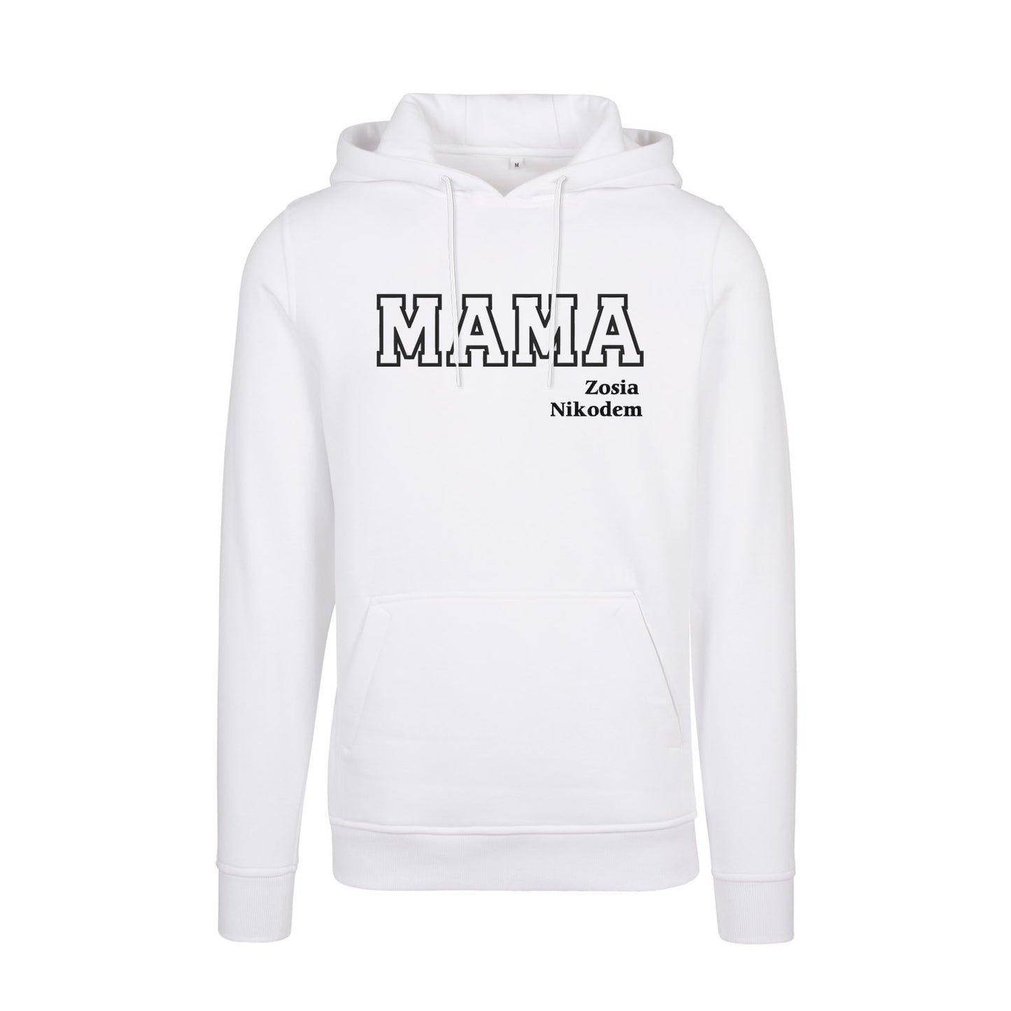 Bluza z kapturem "MAMA" KONTUR+imiona dzieci idealny prezent na dzień Mamy