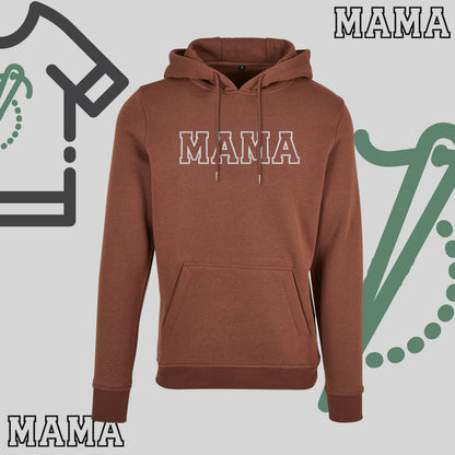 Bluza z kapturem "MAMA" KONTUR idealny prezent na dzień Babci