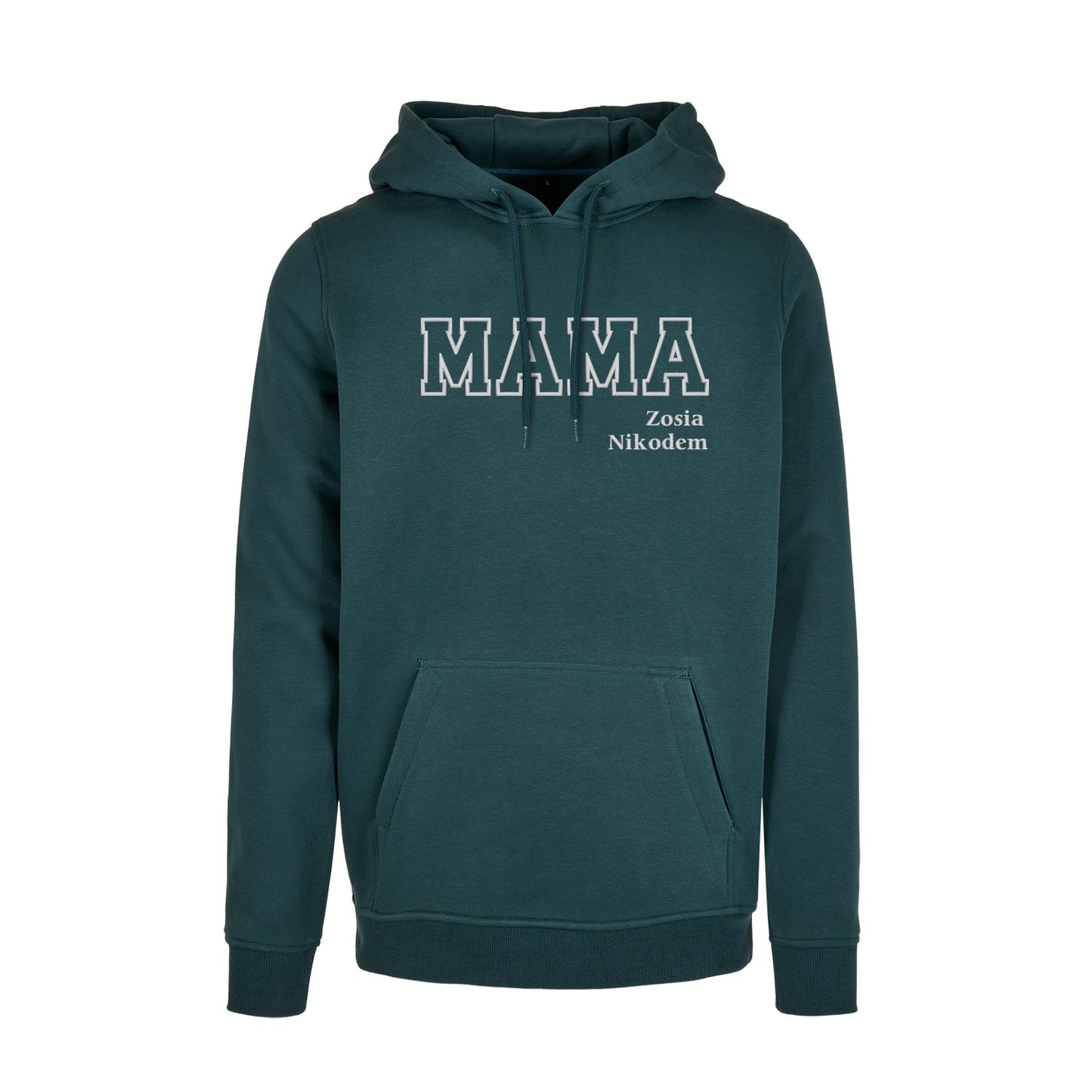 Bluza z kapturem "MAMA" KONTUR+imiona dzieci idealny prezent na dzień Mamy