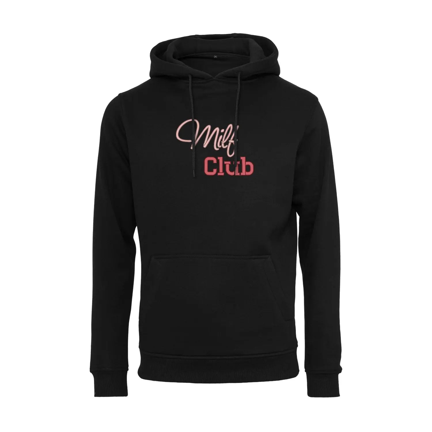Bluza z kapturem „Milf Club” – Haft 3D, Styl i Pewność Siebie Haft z radości