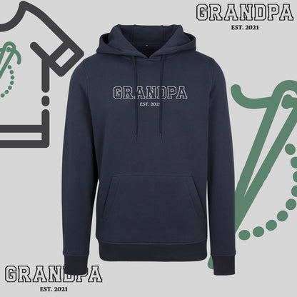 Bluza z kapturem "GRANDPA" KONTUR+est idealny prezent na dzień Dziadka