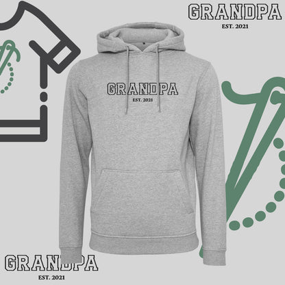 Bluza z kapturem "GRANDPA" KONTUR+est idealny prezent na dzień Dziadka