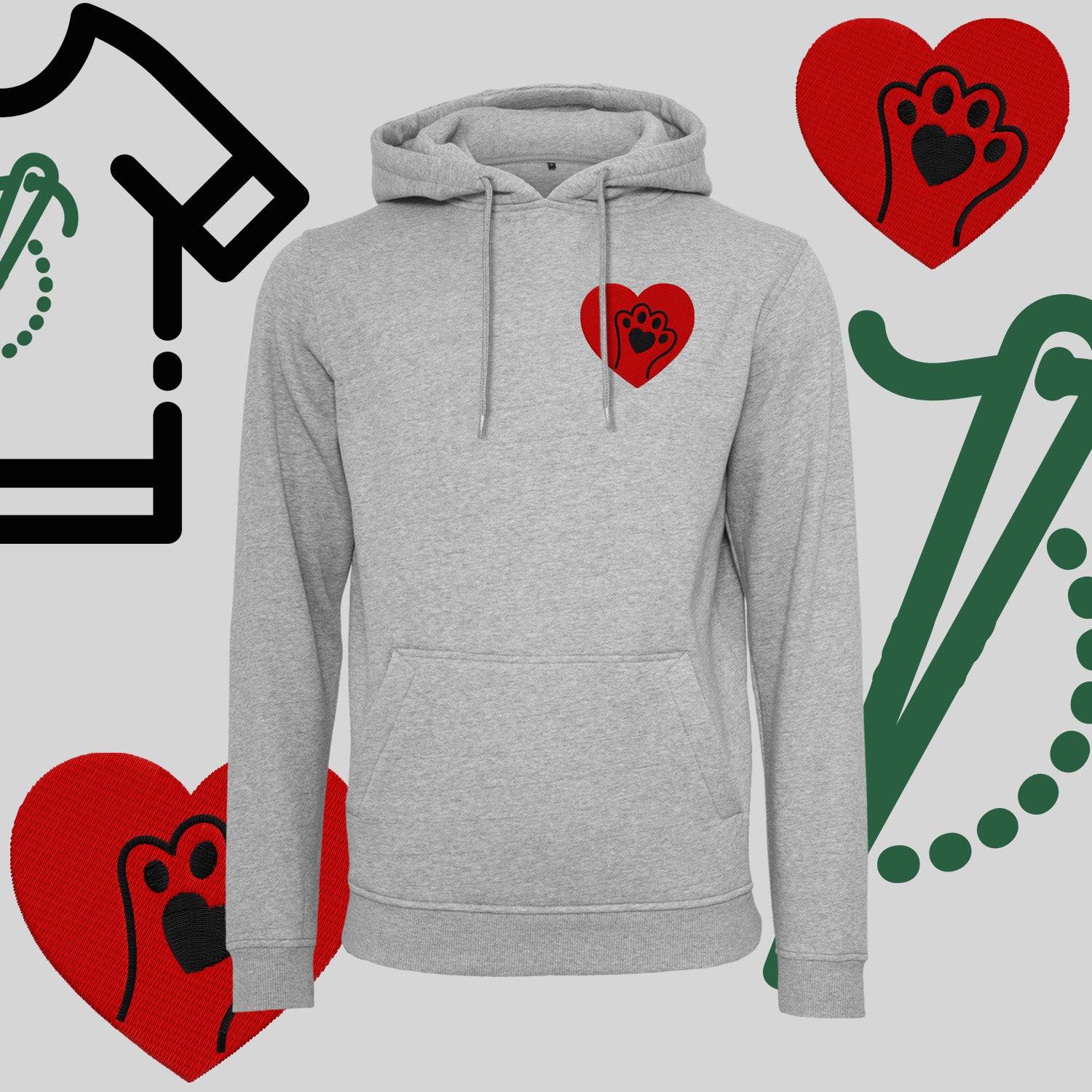 Bluza z kapturem 