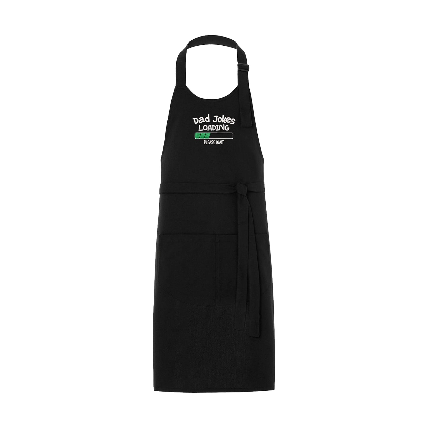 Fartuch kuchenny z haftem „Dad Jokes Embroidery” – zabawny fartuch dla taty z humorem