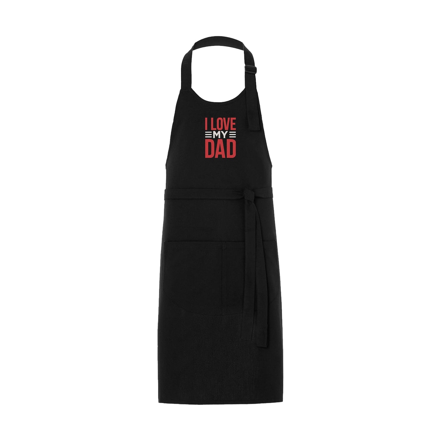 Fartuch kuchenny I Love My Dad 2 – prezent z haftem dla ukochanego Taty