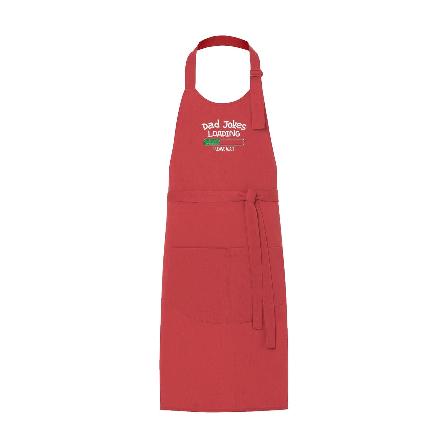 Fartuch kuchenny z haftem „Dad Jokes Embroidery” – zabawny fartuch dla taty z humorem