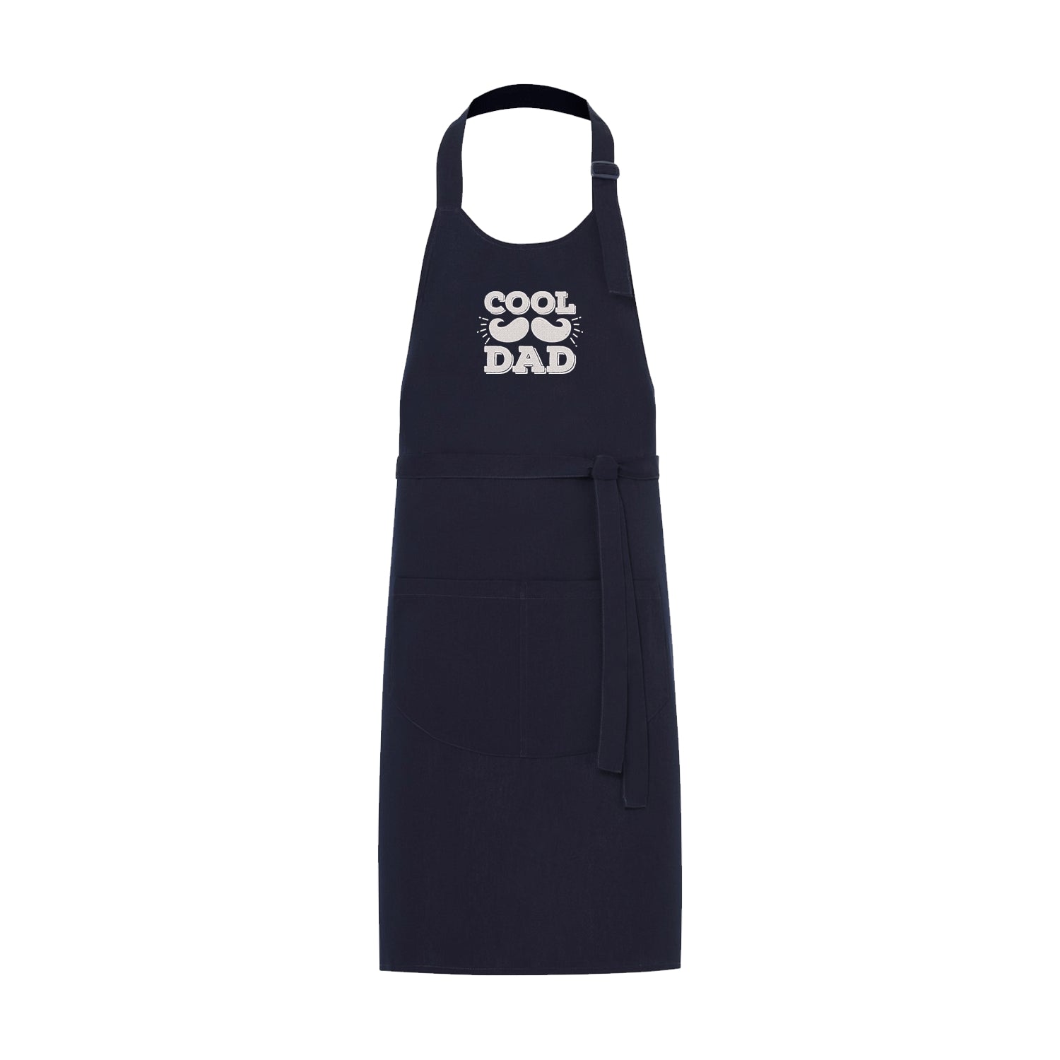 Fartuch Cool Dad z haftem – prezent dla taty kucharza lub grillmastera, stylowy fartuch z humorem