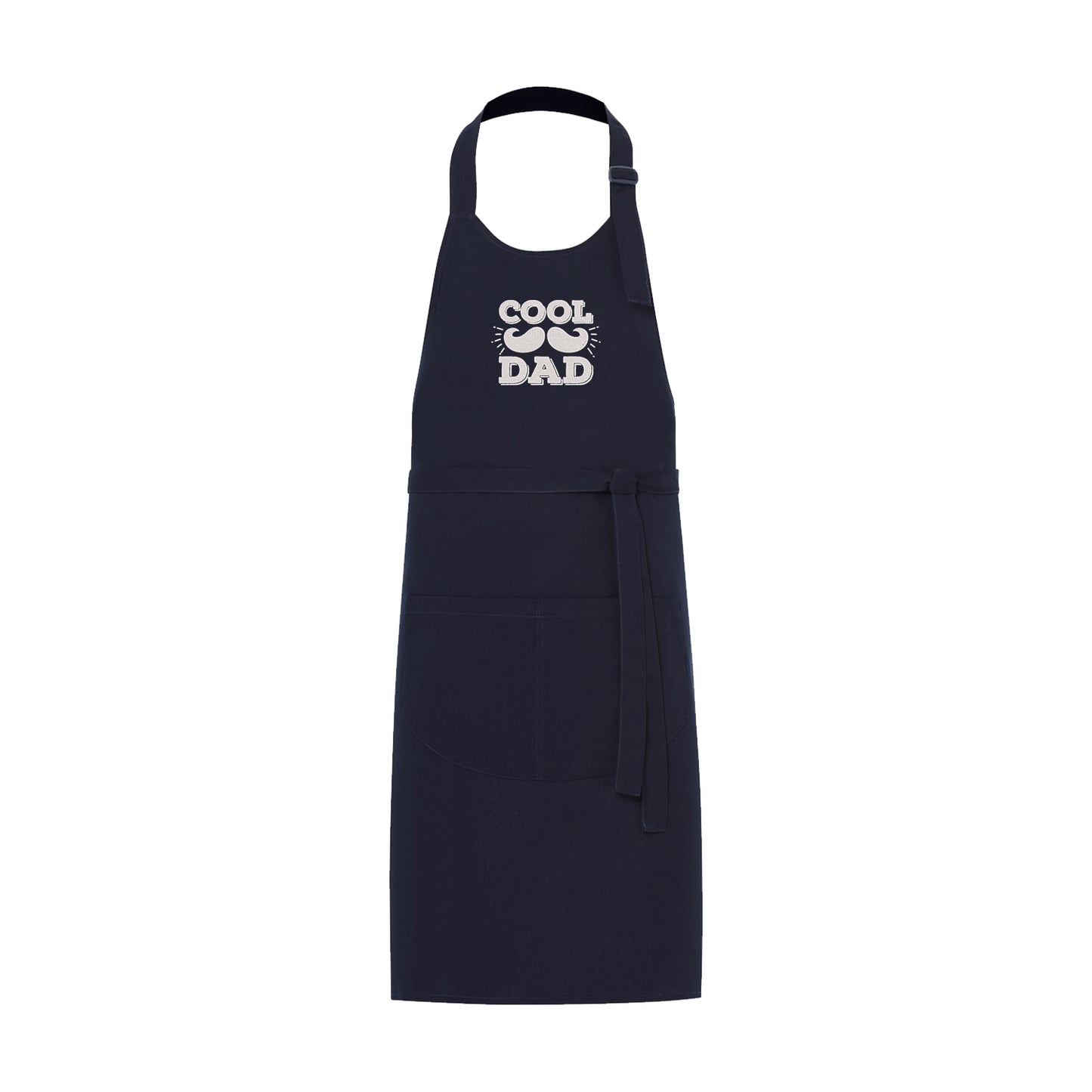 Fartuch Cool Dad z haftem – prezent dla taty kucharza lub grillmastera, stylowy fartuch z humorem