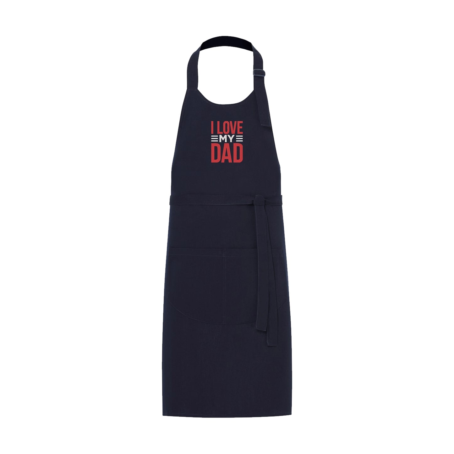 Fartuch kuchenny I Love My Dad 2 – prezent z haftem dla ukochanego Taty