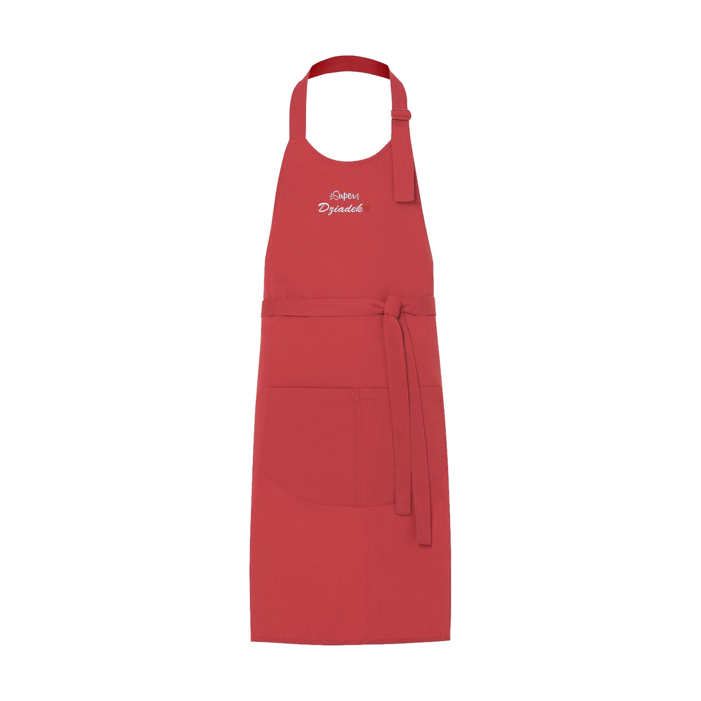 Fartuch Super Dziadek– klasyczny haft dla bohatera rodziny Haft z radości