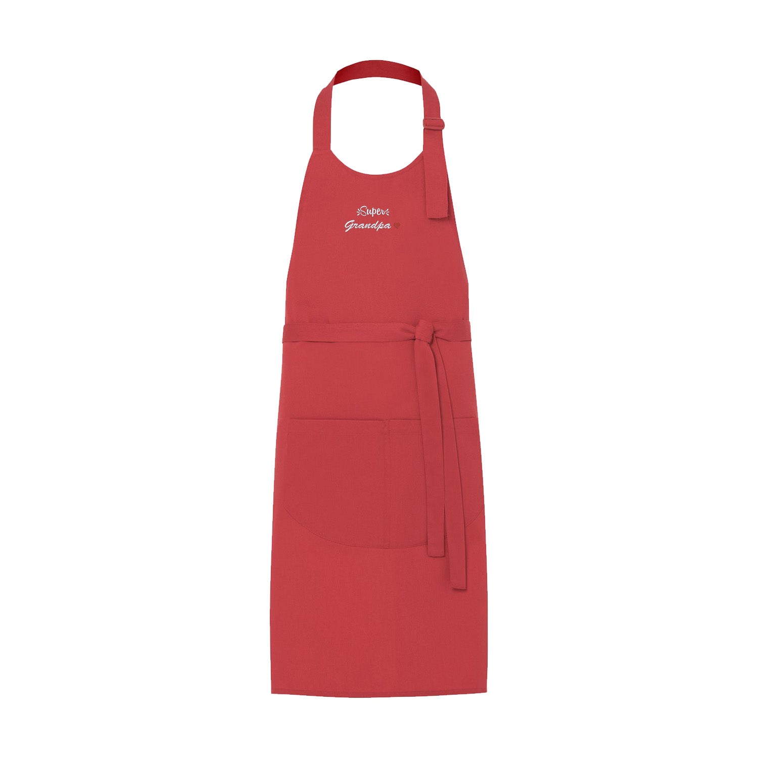 Fartuch Super Grandpa – klasyczny haft dla bohatera rodziny Haft z radości