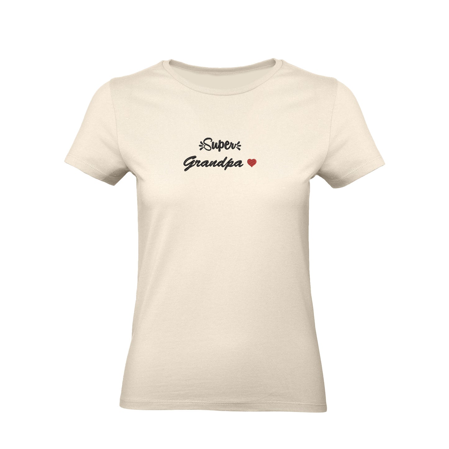 Koszulka Super Grandpa – haftowany napis dla wyjątkowego Dziadka Haft z radości - nadruki i haft na odzieży Warszawa