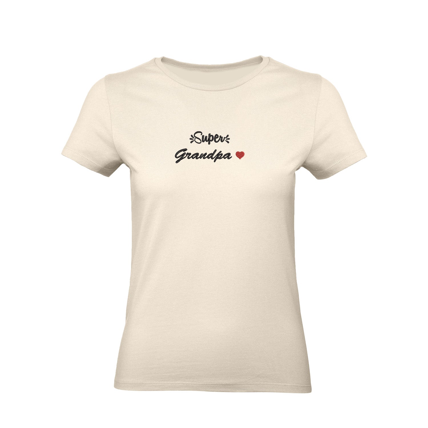 Koszulka Super Grandpa – haftowany napis dla wyjątkowego Dziadka Haft z radości - nadruki i haft na odzieży Warszawa