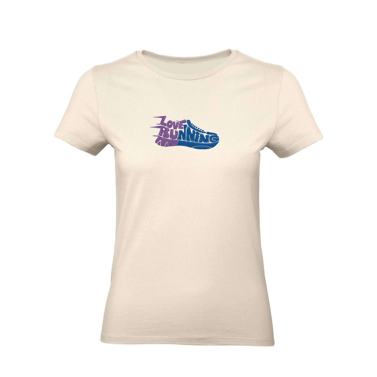 Koszulka z Haftem „Love Running” – pasja do biegania Haft z radości - nadruki i haft na odzieży Warszawa