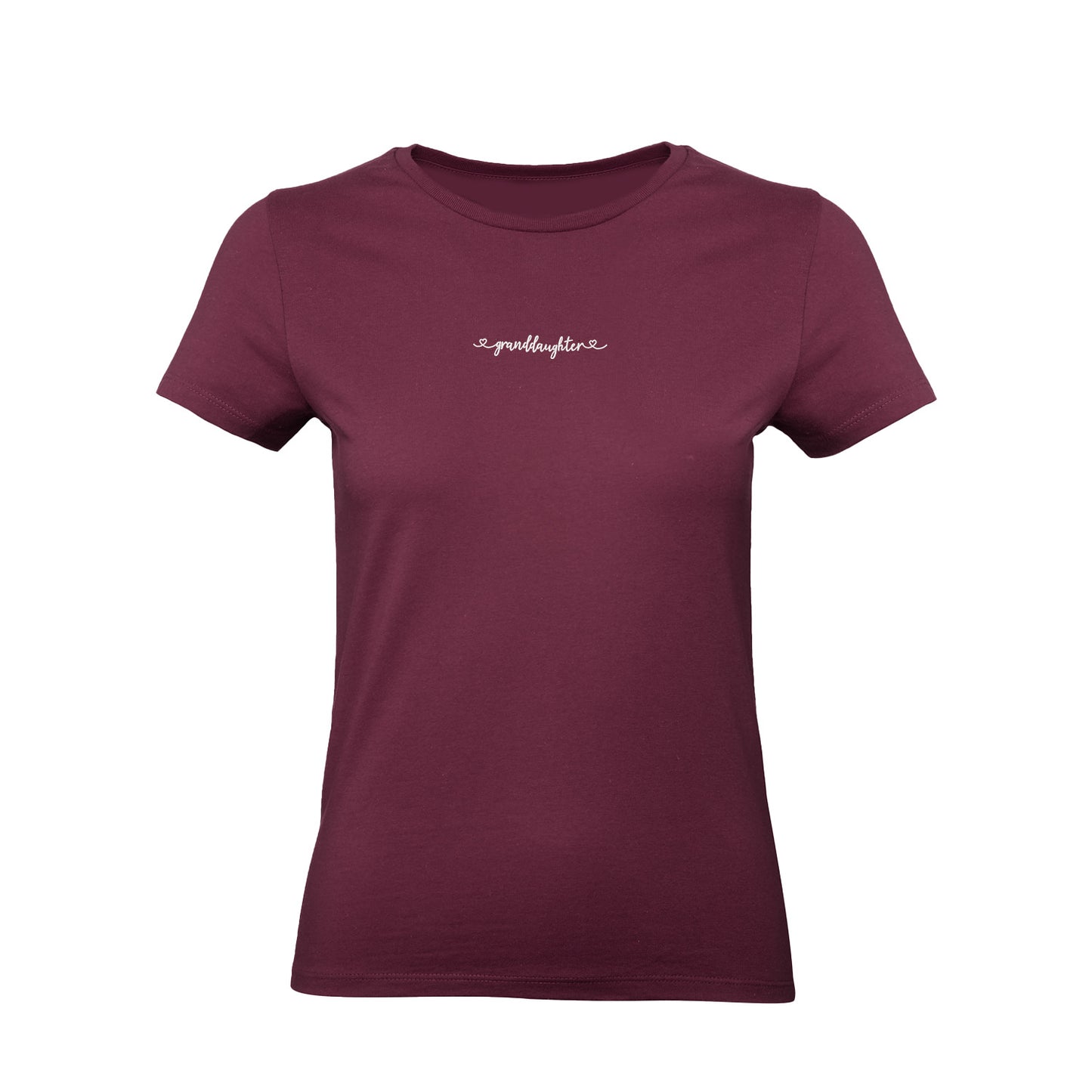Koszulka Granddaughter with Heart – haft dla ukochanej wnuczki Haft z radości - nadruki i haft na odzieży Warszawa