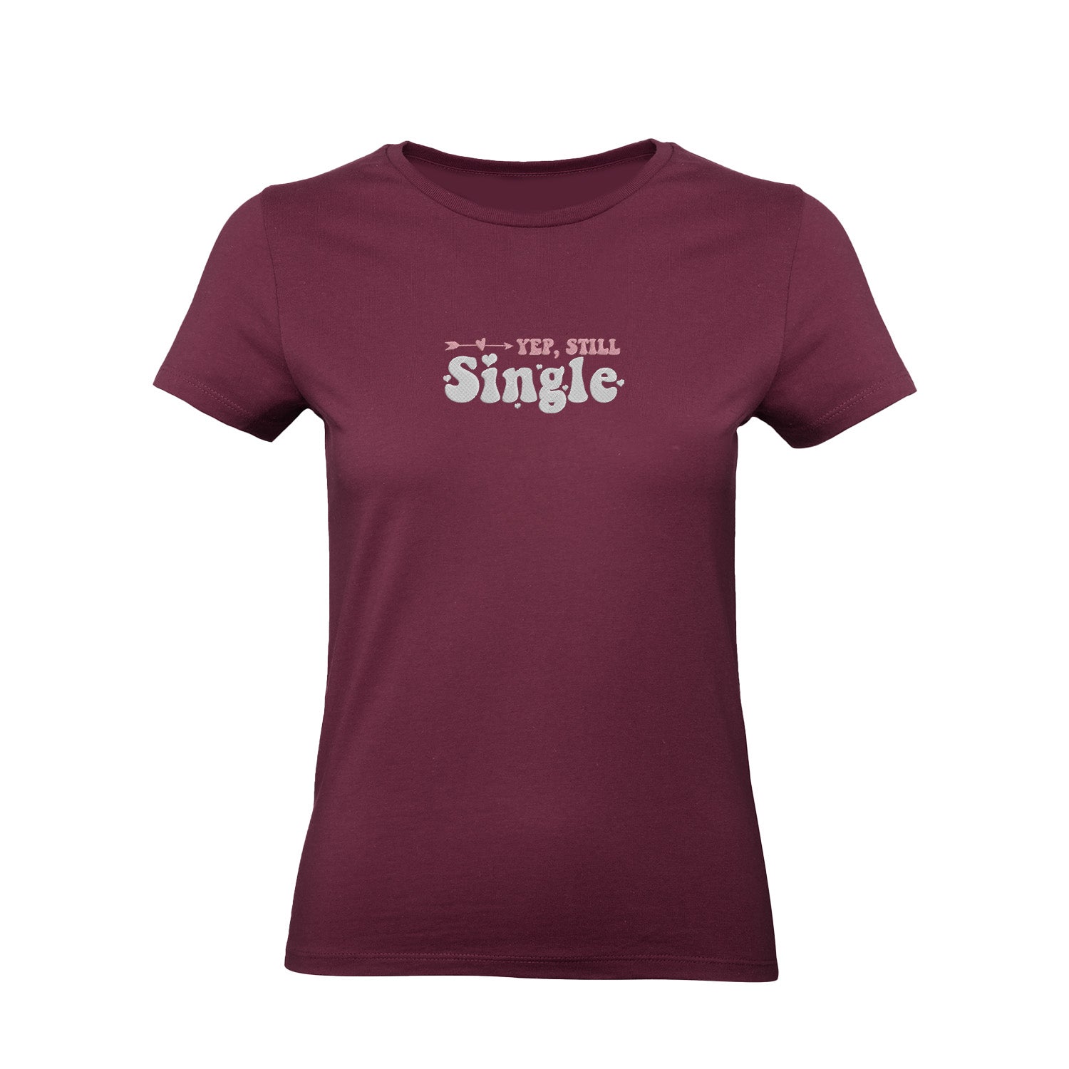 Koszulka z Haftem „Tak, nadal Singiel” – humor i dystans Haft z radości - nadruki i haft na odzieży Warszawa