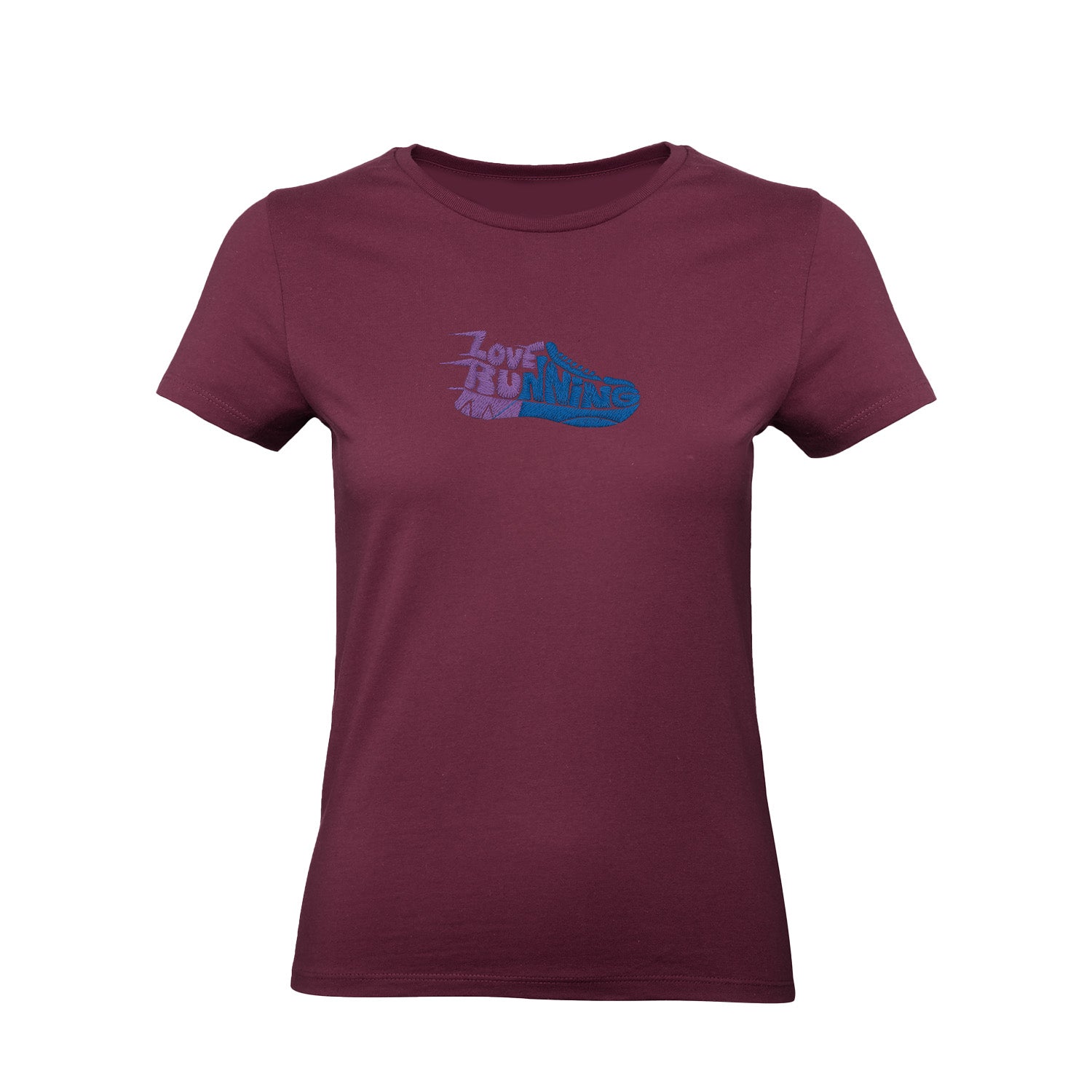 Koszulka z Haftem „Love Running” – pasja do biegania Haft z radości - nadruki i haft na odzieży Warszawa