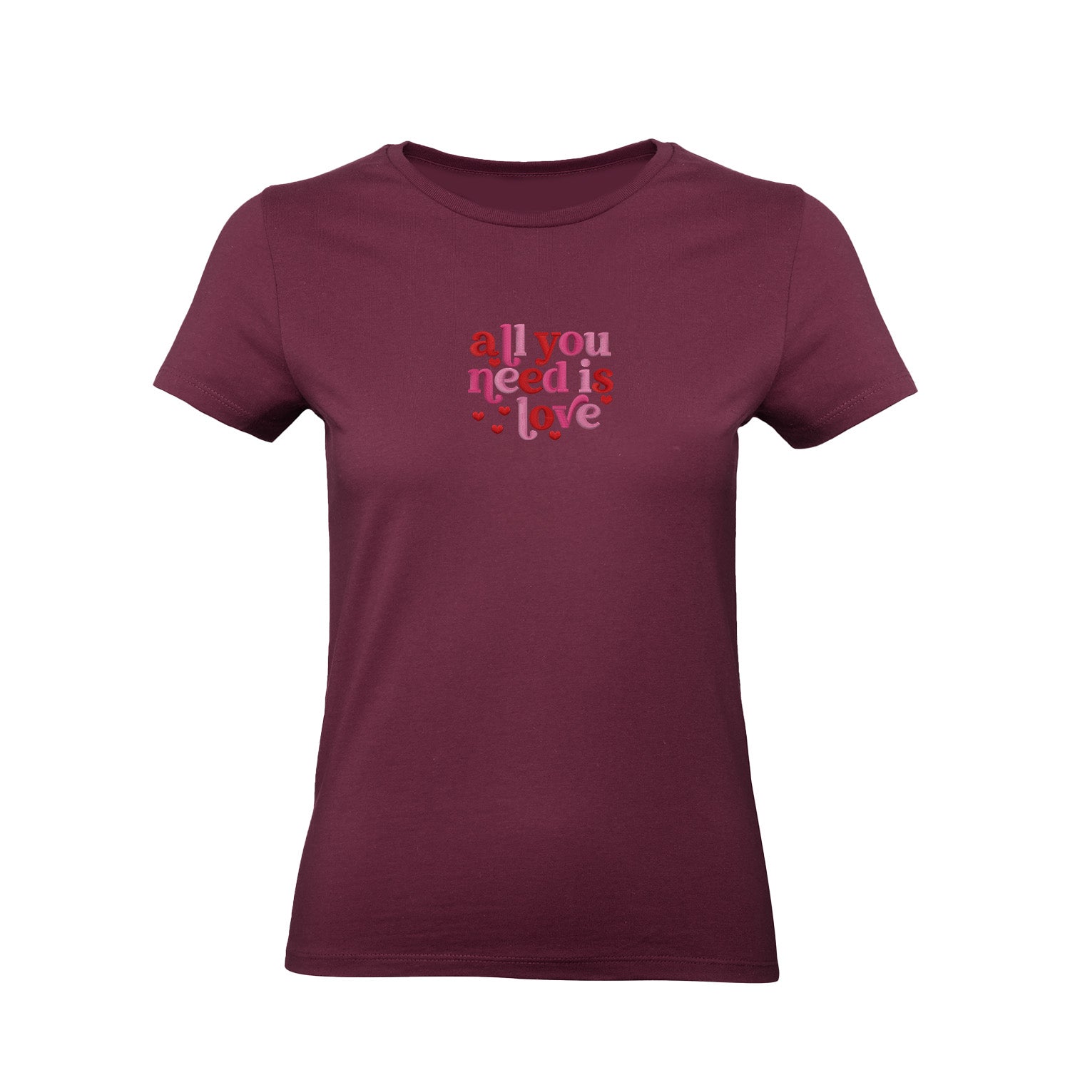 Koszulka z Haftem „All You Need Is Love” – ponadczasowe przesłanie Haft z radości - nadruki i haft na odzieży Warszawa