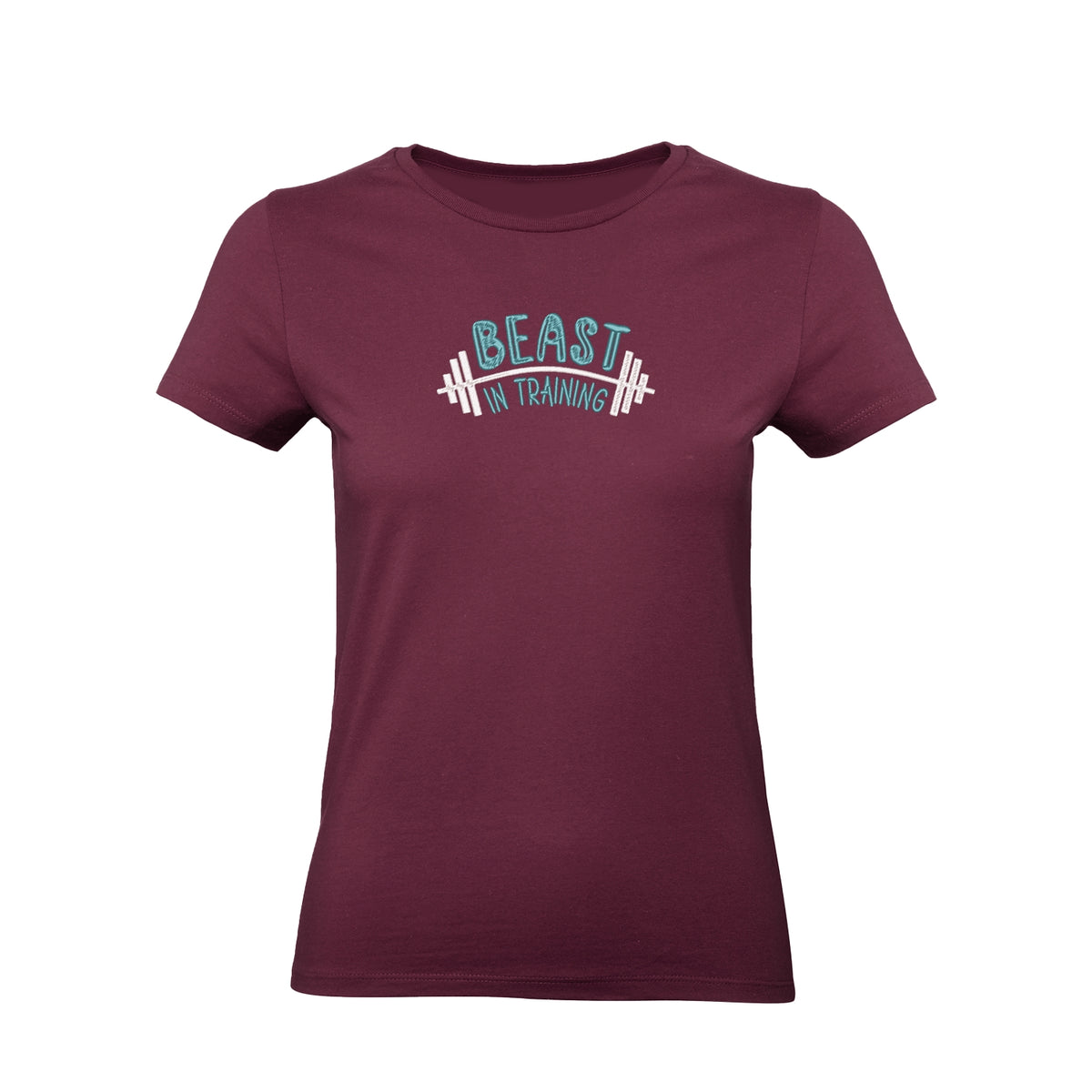 Koszulka „Beast in Training Dad”  z haftem – sportowy prezent dla taty, unisex, damska, oversize Haft z radości - nadruki i haft na odzieży Warszawa