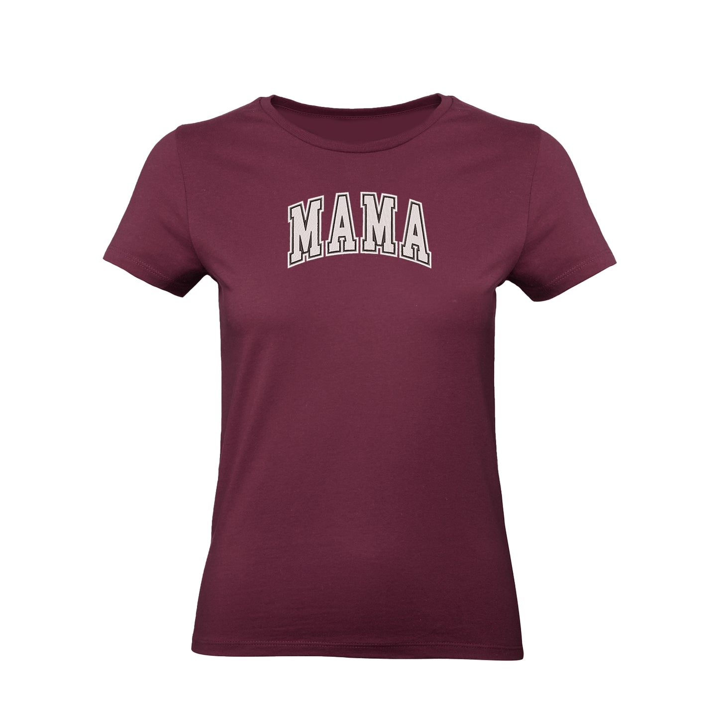Koszulka Mama Embroidery Design – Haft komputerowy | Damska, Unisex, Oversize Haft z radości - nadruki i haft na odzieży Warszawa