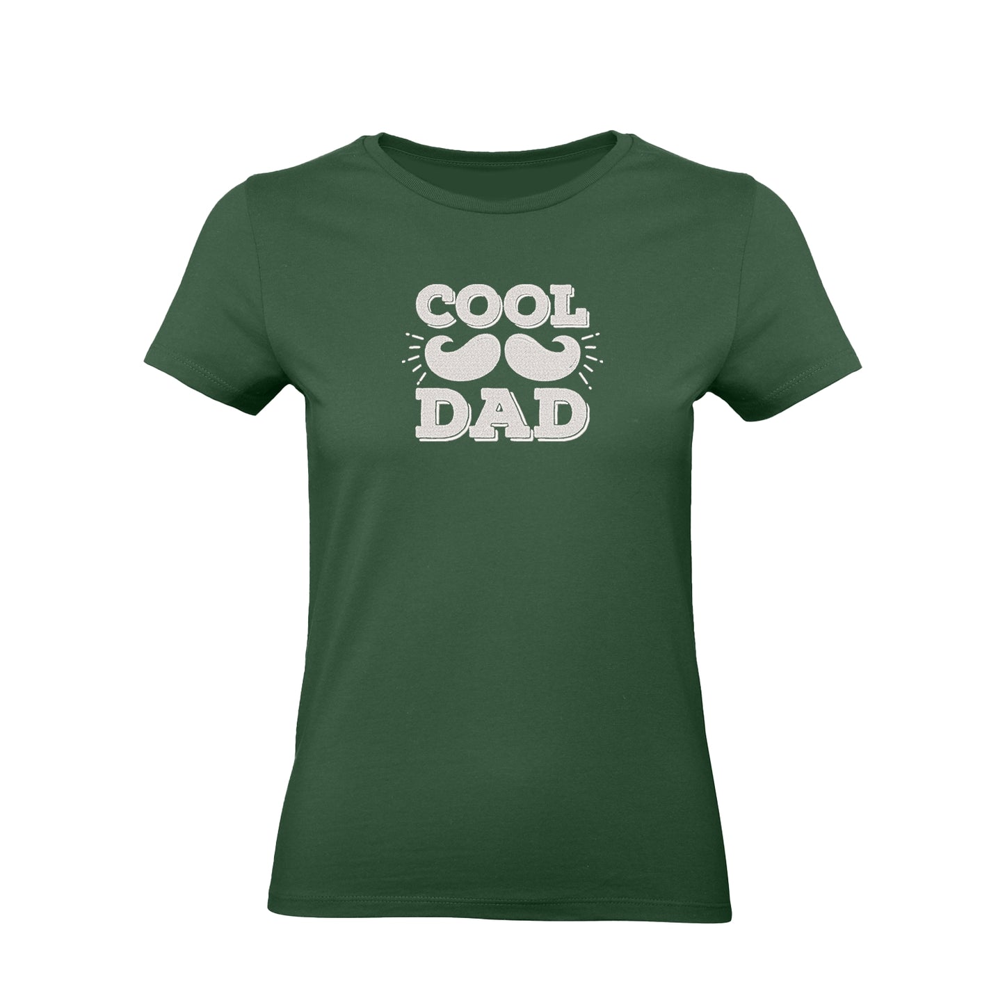Koszulka „Cool Dad”  z haftem – stylowy prezent dla taty, unisex, damska, oversize Haft z radości - nadruki i haft na odzieży Warszawa