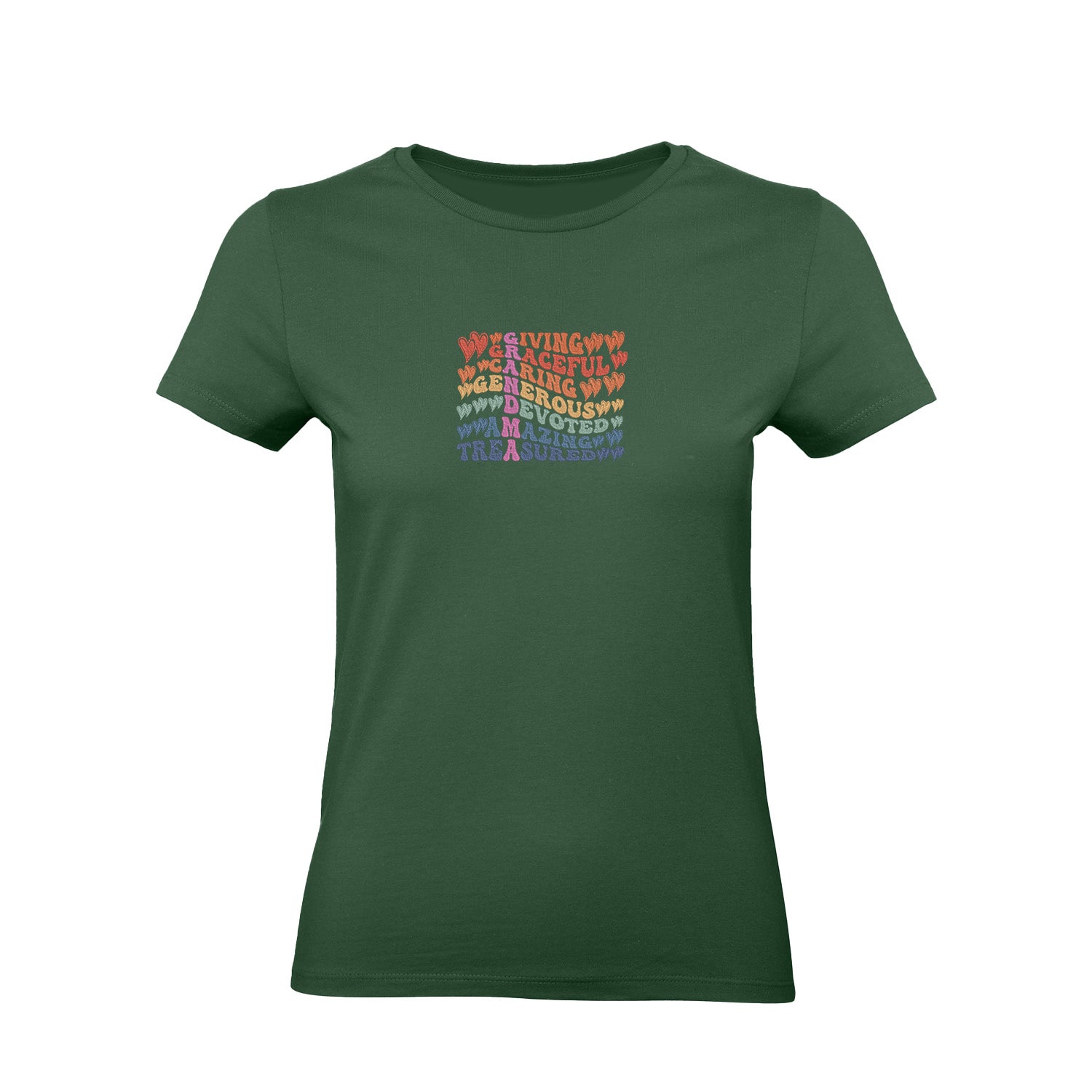 Koszulka Grandma Definition – kolorowy haft, idealny prezent dla Babci Haft z radości - nadruki i haft na odzieży Warszawa