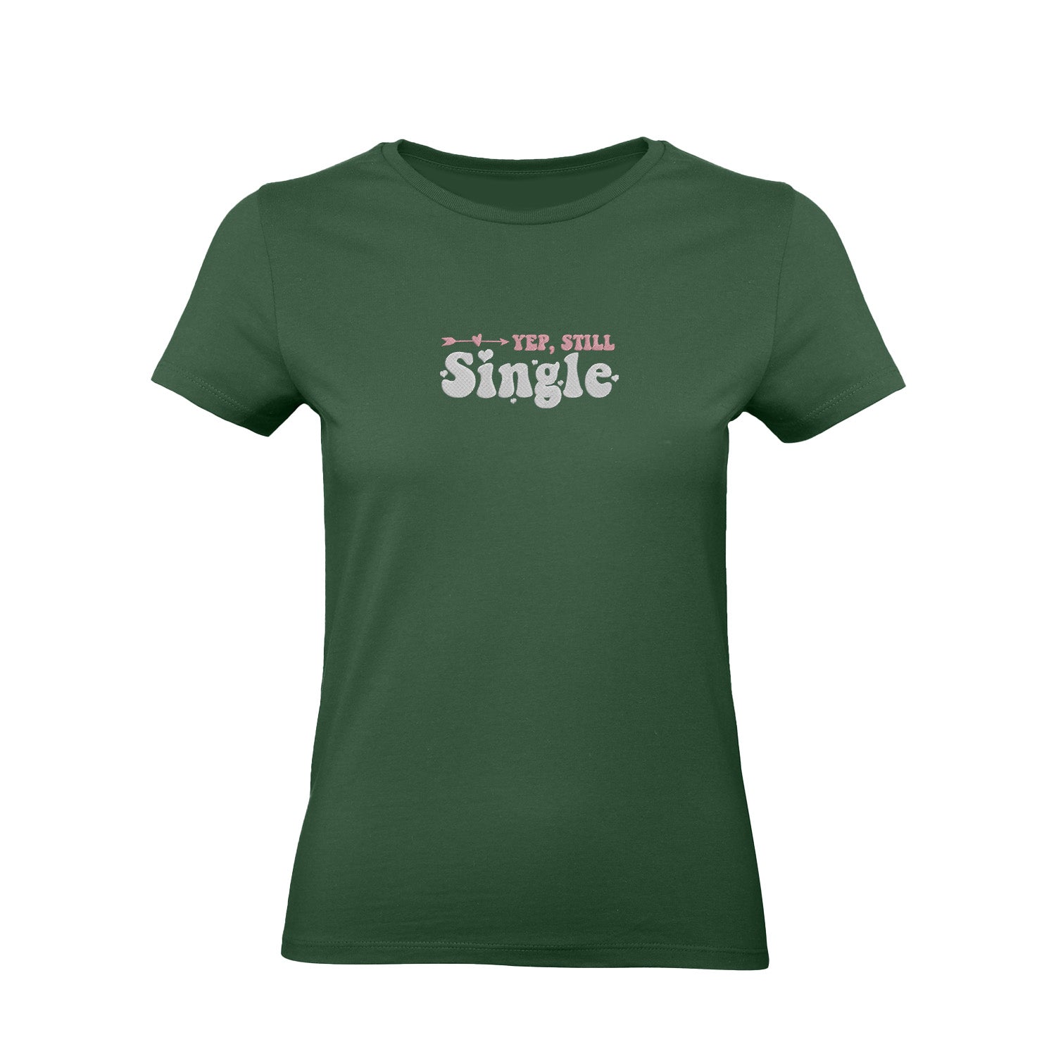 Koszulka z Haftem „Tak, nadal Singiel” – humor i dystans Haft z radości - nadruki i haft na odzieży Warszawa