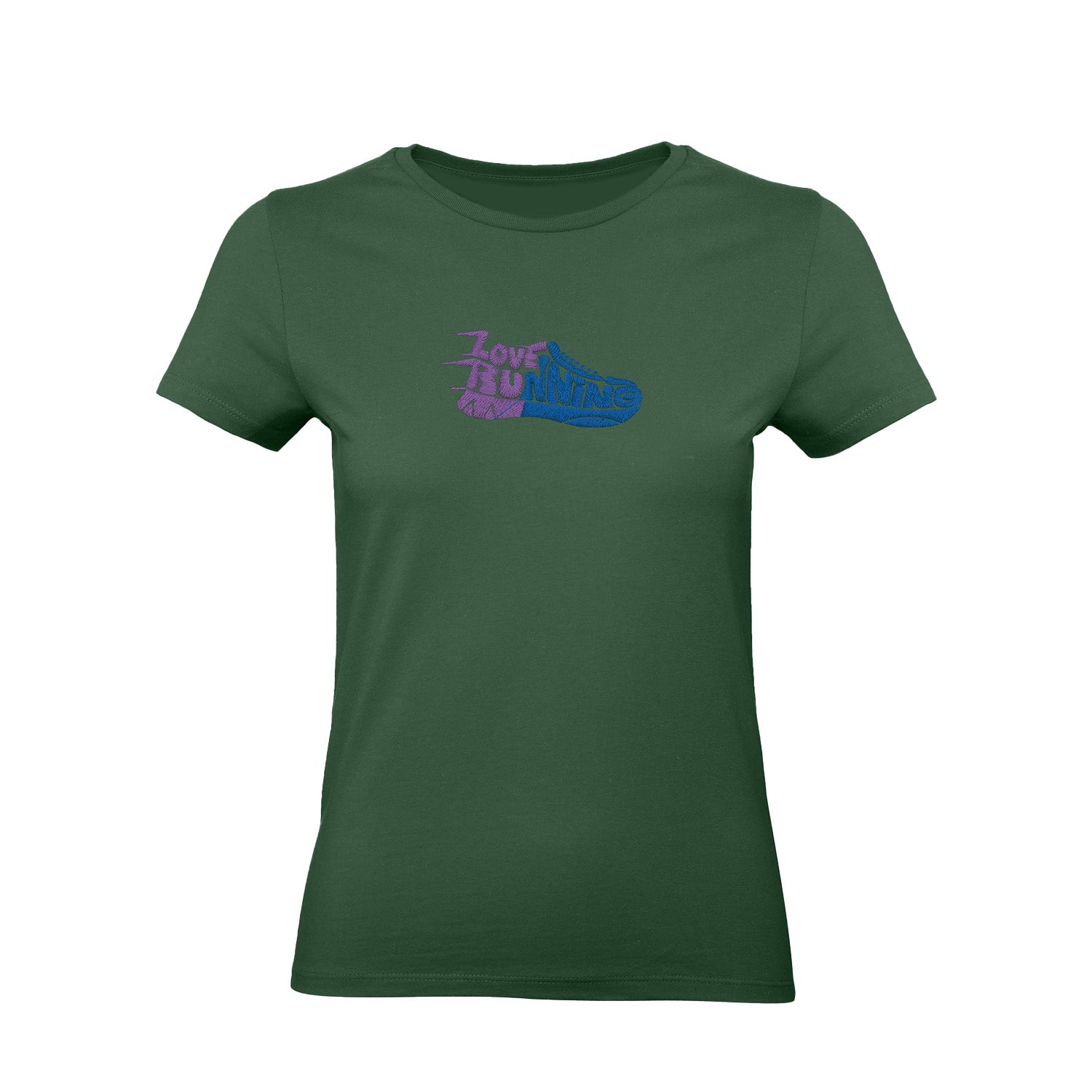 Koszulka z Haftem „Love Running” – pasja do biegania Haft z radości - nadruki i haft na odzieży Warszawa