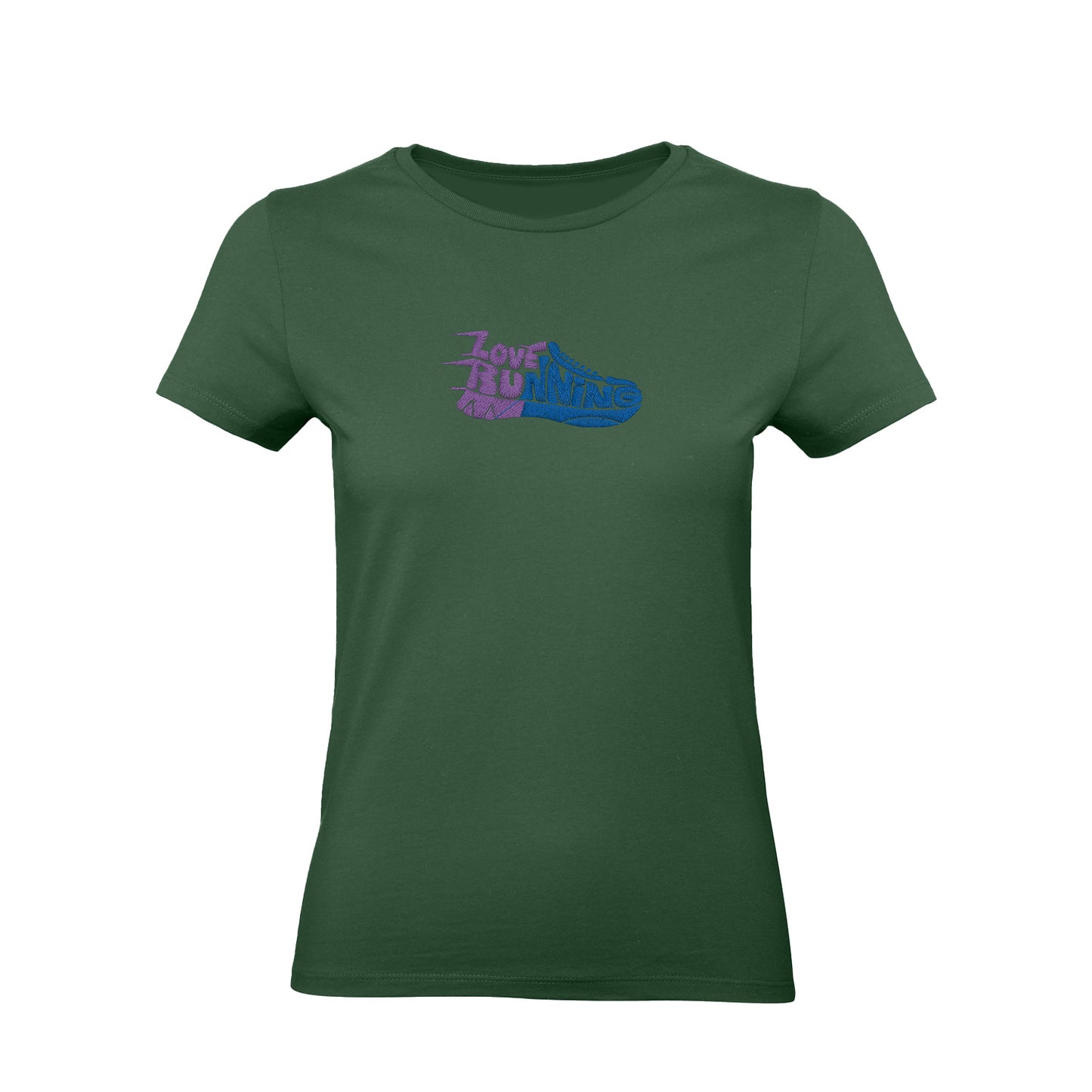 Koszulka z Haftem „Love Running” – pasja do biegania Haft z radości - nadruki i haft na odzieży Warszawa