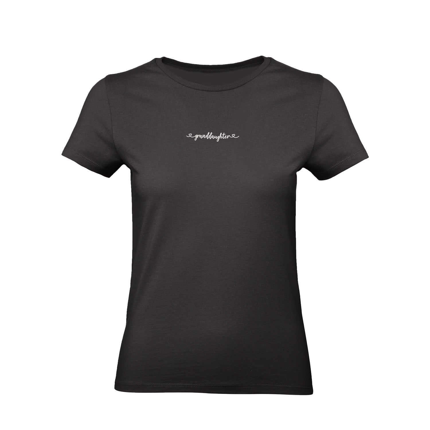 Koszulka Granddaughter with Heart – haft dla ukochanej wnuczki Haft z radości - nadruki i haft na odzieży Warszawa