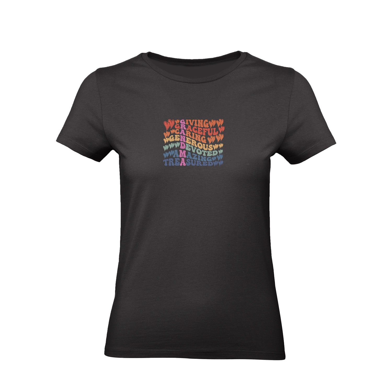 Koszulka Grandma Definition – kolorowy haft, idealny prezent dla Babci Haft z radości - nadruki i haft na odzieży Warszawa