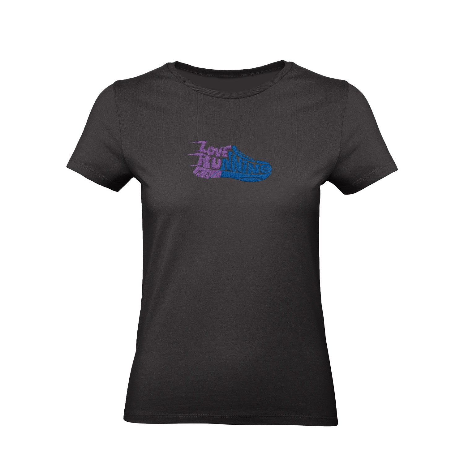 Koszulka z Haftem „Love Running” – pasja do biegania Haft z radości - nadruki i haft na odzieży Warszawa