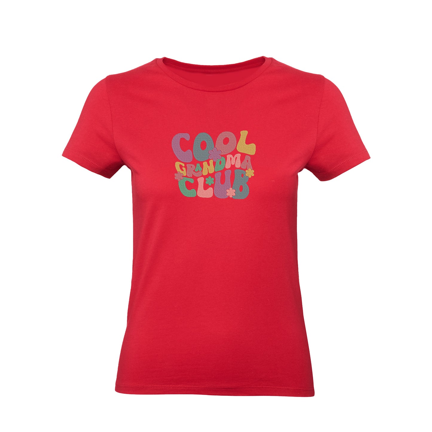 Koszulka z haftem Cool Grandma Club – prezent dla wyjątkowej Babci Haft z radości - nadruki i haft na odzieży Warszawa