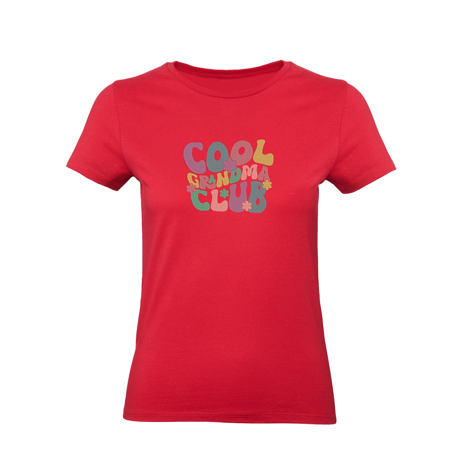 Koszulka z haftem Cool Grandma Club – prezent dla wyjątkowej Babci Haft z radości - nadruki i haft na odzieży Warszawa