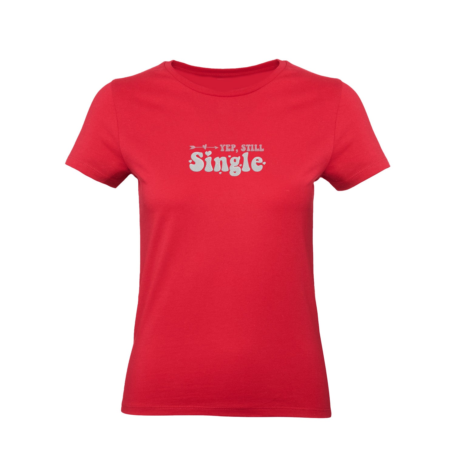 Koszulka z Haftem „Tak, nadal Singiel” – humor i dystans Haft z radości - nadruki i haft na odzieży Warszawa