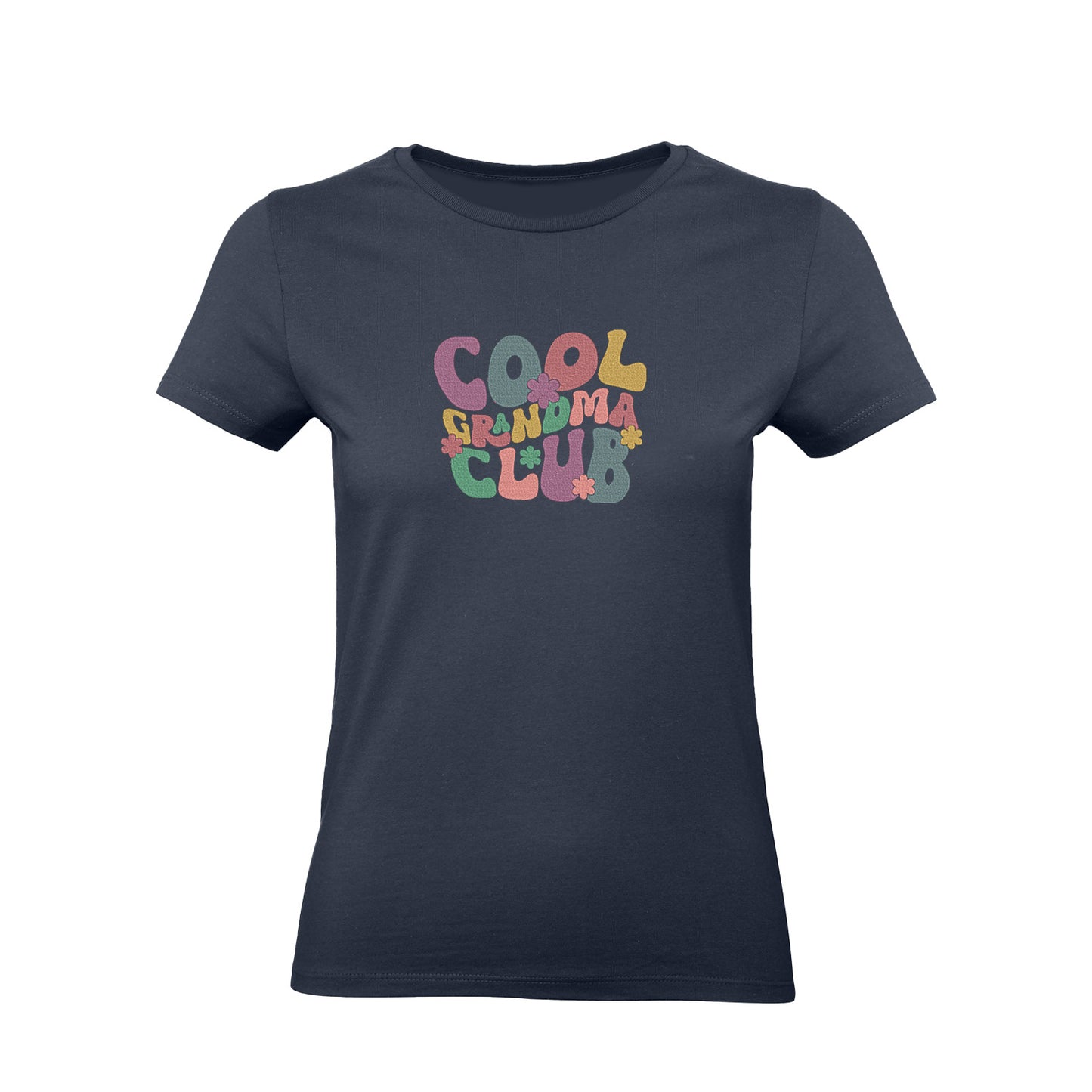 Koszulka z haftem Cool Grandma Club – prezent dla wyjątkowej Babci Haft z radości - nadruki i haft na odzieży Warszawa
