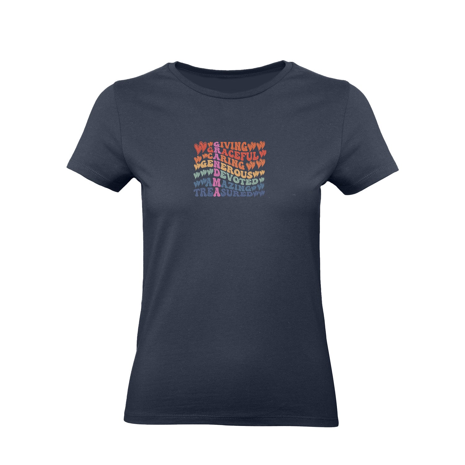 Koszulka Grandma Definition – kolorowy haft, idealny prezent dla Babci Haft z radości - nadruki i haft na odzieży Warszawa