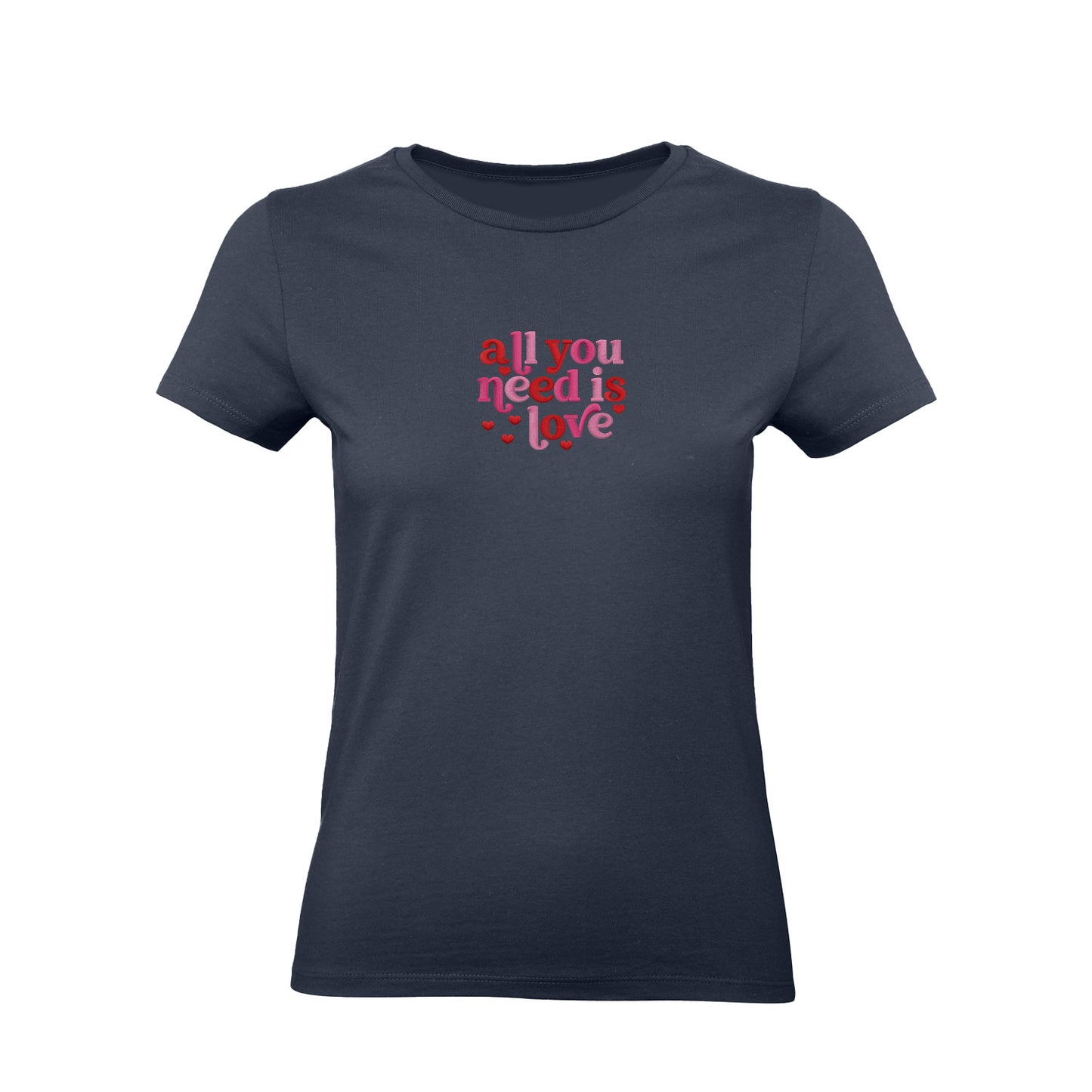 Koszulka z Haftem „All You Need Is Love” – ponadczasowe przesłanie Haft z radości - nadruki i haft na odzieży Warszawa