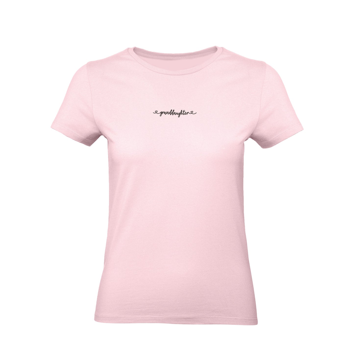 Koszulka Granddaughter with Heart – haft dla ukochanej wnuczki Haft z radości - nadruki i haft na odzieży Warszawa
