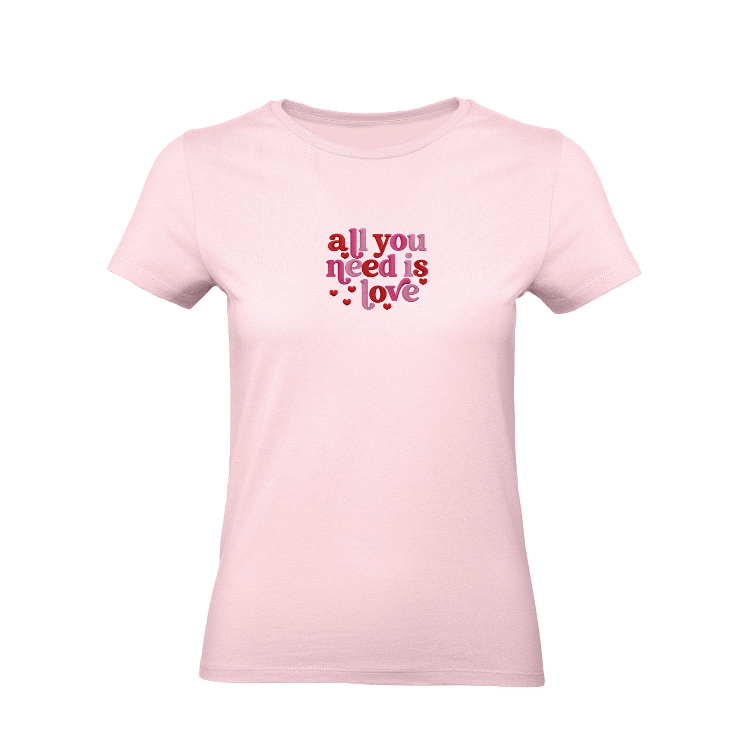 Koszulka z Haftem „All You Need Is Love” – ponadczasowe przesłanie Haft z radości - nadruki i haft na odzieży Warszawa